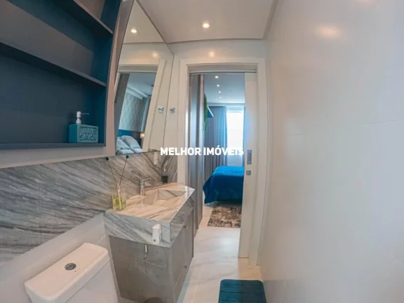 Imagem Cobertura triplex á venda mobiliada, decorado e equipado com 3 suítes localizada no Bairro Perequê de Porto Belo