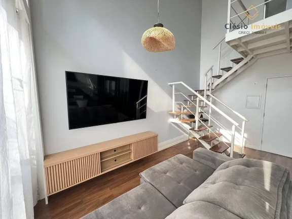 Imagem Duplex 1 Quarto | 2 Vagas | Varanda | 65m² Útil | Berrini - SP