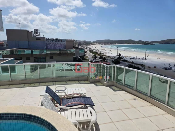 Imagem Cobertura com 4 dormitórios à venda, 320 m² por R$ 4.500.000 - Centro - Cabo Frio/RJ