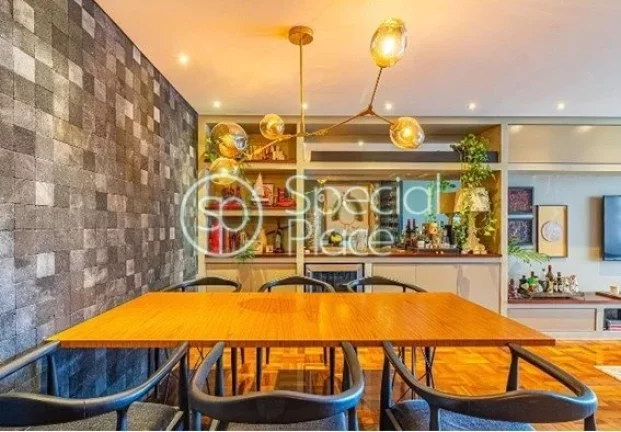 Imagem Excelente apartamento com 175m² no Jardim América. Amplo living para dois ambientes e varanda espa...