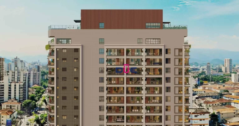 Imagem Apartamento à venda, 39 m² por R$ 650.000 - Boqueirão - Santos/SP