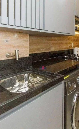 Imagem Apartamento com 1 dormitório à venda, 54 m² por R$ 745.000 - Boqueirão - Santos/SP