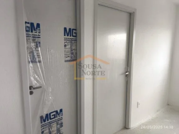 Imagem Apartamento novo, 2 dormitórios, sala, banheiro, área de serviço integrada a cozinha, 1 vaga de g...