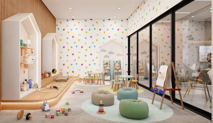 Imagem APARTAMENTO COM 80.51 m² - BOQUEIRAO - PRAIA GRANDE SP