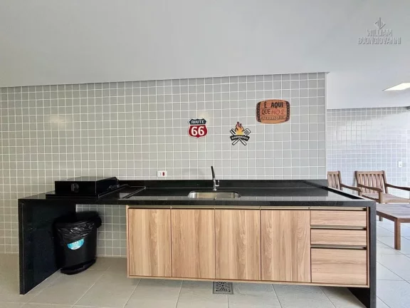 Imagem Apartamento 3 dormitórios sendo 1 suíte no bairro Caiçara, Praia Grande – SP