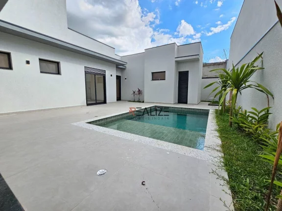 Imagem Casa moderna com 3 suítes à venda, 205 m² por R$ 1.420.000 - Condomínio Jardim Piemonte - Indaiatuba/SP