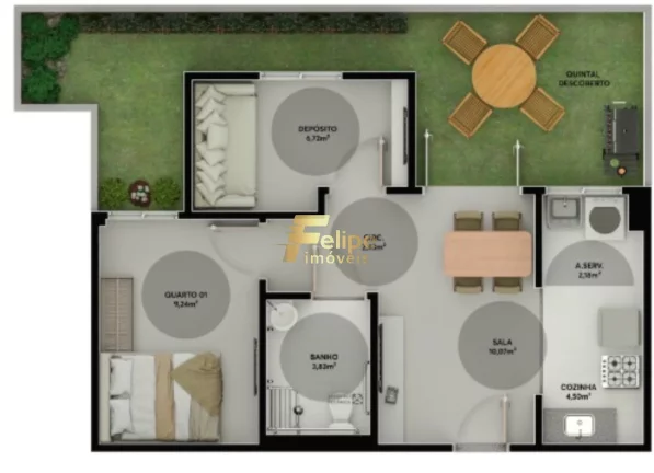 Imagem NOVÍSSIMO EMPREENDIMENTO IMOBILIÁRIO APARTAMNTO DE 03 QUARTOS À VENDA EM PLANALTO DE CARAPINA, NA SERRA/ES!
