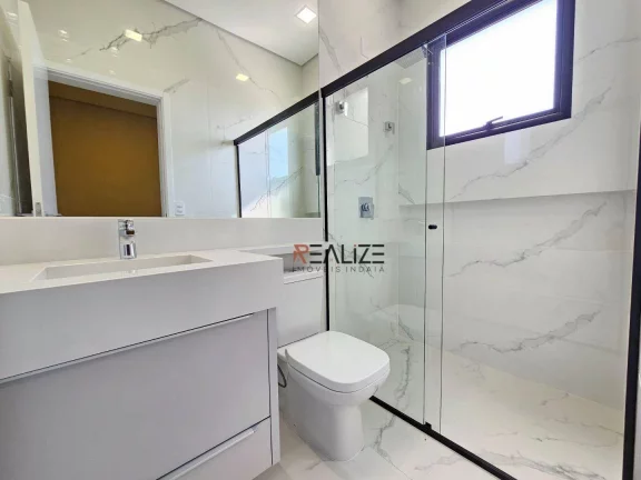 Imagem Casa com 3 suítes e piscina à venda, 155 m² por R$ 1.420.000 - Condomínio Jardim Brescia - Indaiatuba/SP