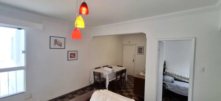 Imagem Apartamento vista mar mobiliado com 2 dormitórios e 1 vaga de garagem em Balneário Camboriú
