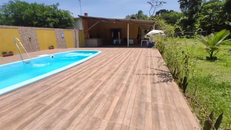 Imagem chacara com 3 dormitórios, piscina em Itanhaém