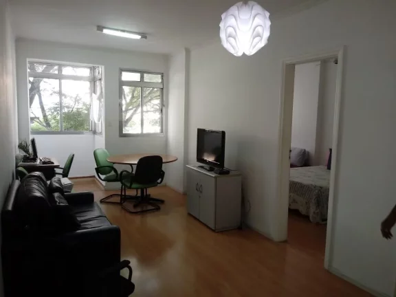 Imagem Apartamento na Av. Ipiranga com 1 dormitório e vaga em frente do Edifício Itália