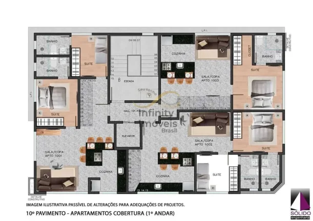 Imagem EDIFICIO BAHIA LOURDES - Apartamento à venda no bairro Lourdes - Belo Horizonte/MG
