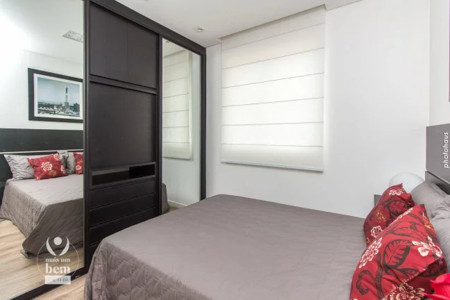 Imagem Apartamento com 3 quartos (1 suíte) porcelanato instalado, vaga de garagem à venda por R$ 535.000 - Portão - Curitiba/PR