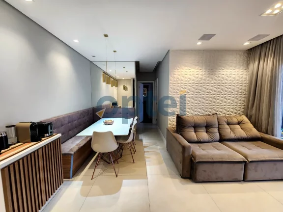 Imagem Apartamento de 71m² com 2 dorm com suíte e varanda gourmet