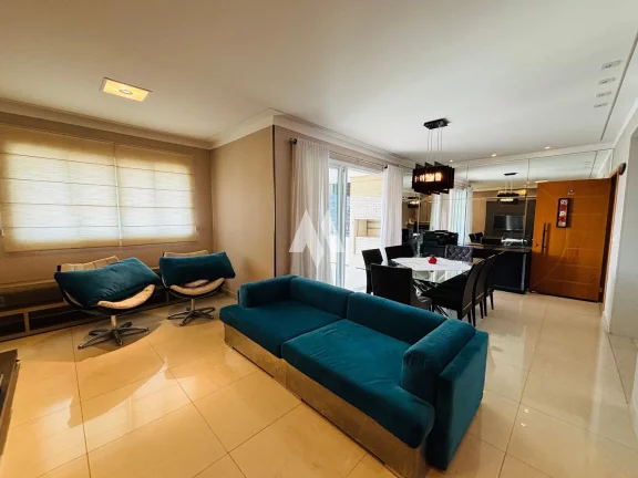 Imagem Apartamento vista ao mar no coração da Pompéia – 167m², 3 Suítes, Varanda Gourmet e 3 Vagas de Garagem