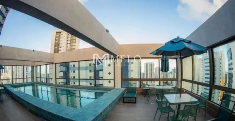 Imagem Flat/Loft/Estúdio com 1 quarto, Boa Viagem - Recife.