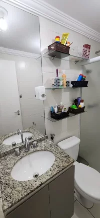 Imagem Apartamento à venda no Parque Taboão: 3 quartos, 1 suíte, 2 banheiros, 2 vagas, 70m² - Taboão da Serra-SP.