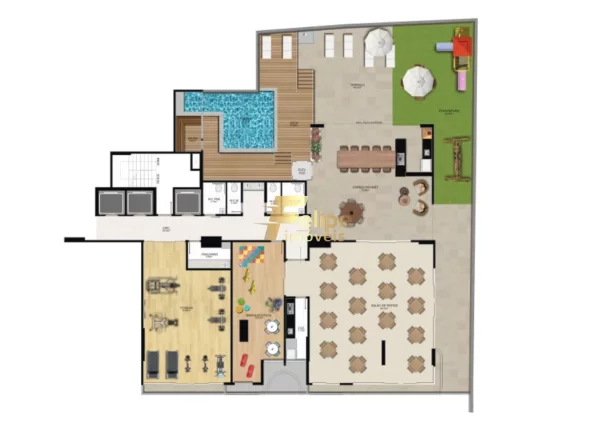 Imagem Lançamento Edifício Mayan - APARTAMENTO STUDIO NA PRAIA DO MORRO
