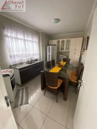 Imagem Apartamento à venda: 2 quartos, 1 sala, 1 banheiro, 1 vaga na Aviação, Praia Grande-SP com 73m² de área
