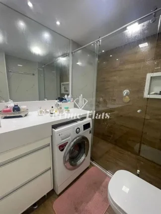 Imagem Flat disponível para locação no Ninety Hotel, com 33m², 1 dormitório e 1 vaga