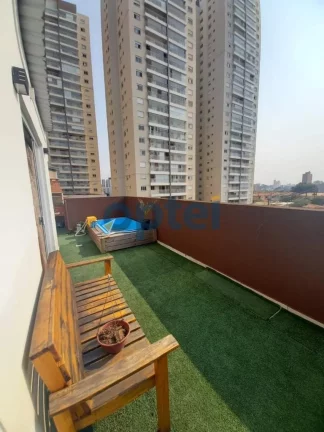 Imagem Cobertura duplex com 3 dorm (suíte), churrasqueira e piscina no centro de São Bernardo do Campo