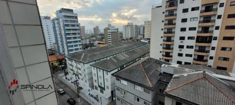 Imagem Apartamento com 1 dormitório à venda, 47 m² por R$ 270.000,00 - Vila Guilhermina - Praia Grande/SP