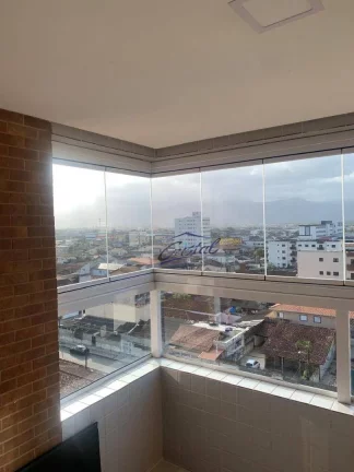 Imagem Apartamento com 1 dormitório à venda, 48 m² por R$ 360.000,00 - Guilhermina - Praia Grande/SP