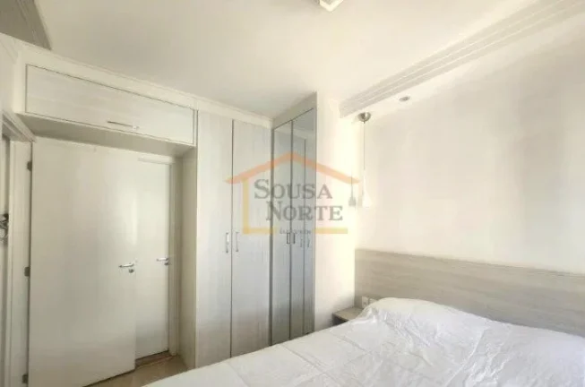Imagem Apartamento de 61 m², em andar alto, com 2 dormitórios, sendo 1 suíte, sala para dois ambientes c...