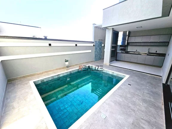 Imagem Sobrado/Casa com 4 suítes à venda, 235 m² por R$ 1.800.000 - Condomínio Fechado - Indaiatuba/SP