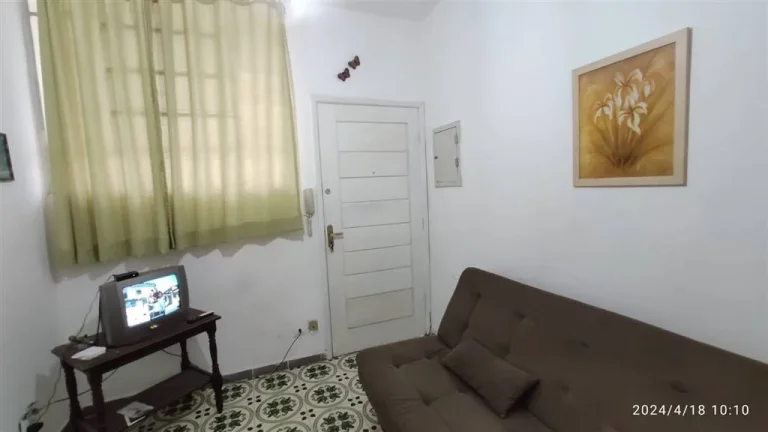 Imagem Apartamento 1 dormitório frente mar em Praia Grande