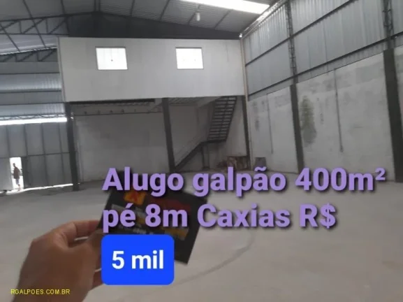 Imagem Galpão para Locação em DUQUE DE CAXIAS, Vila Maria Helena, 2 banheiros