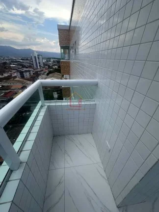 Imagem varanda Gourmet - Guilhermina - vista Mar