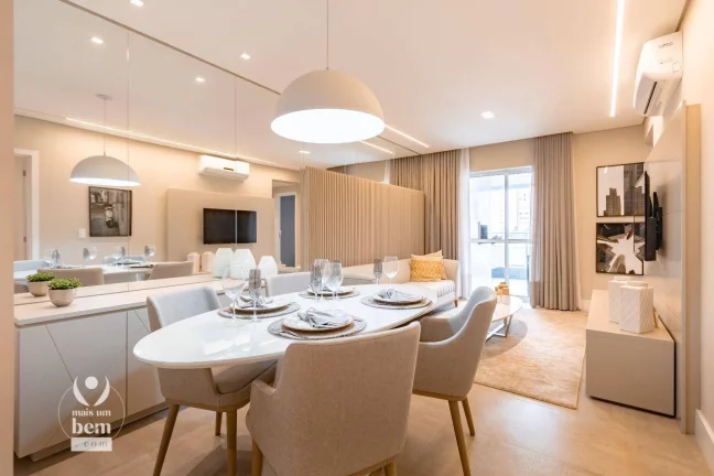 Imagem Apartamento novo com 3 quartos (1 suíte), ampla sacada com churrasqueira, lavabo à venda R$ 1.210.000 - Batel - Curitiba/PR