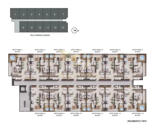 Imagem APARTAMENTO À VENDA DE 1 OU 2 DORMITÓRIOS NO ITAGUÁ EM UBATUBA-SP