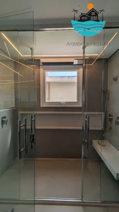 Imagem Casa Pé na Areia em Juquehy, Canto Direito - Aluguel de Temporada, piscina, sauna, 6 suítes, acomoda 16 pessoas | Juquehy Imobiliária
