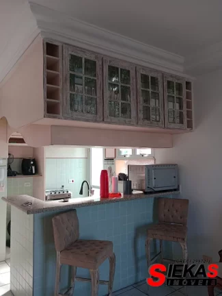 Imagem Excelente oportunidade de apartamento para locação no Caiçara, Praia Grande-SP: 1 quarto, 1 sala, 1 banheiro e 1 vaga de garagem!