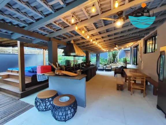 Imagem Casa para Aluguel de Temporada em Juquehy - piscina aquecida, jacuzzi, churrasqueira, 2 vagas 3 dorm,1 suíte, máx. 10 pessoas | Juquehy Imobiliária