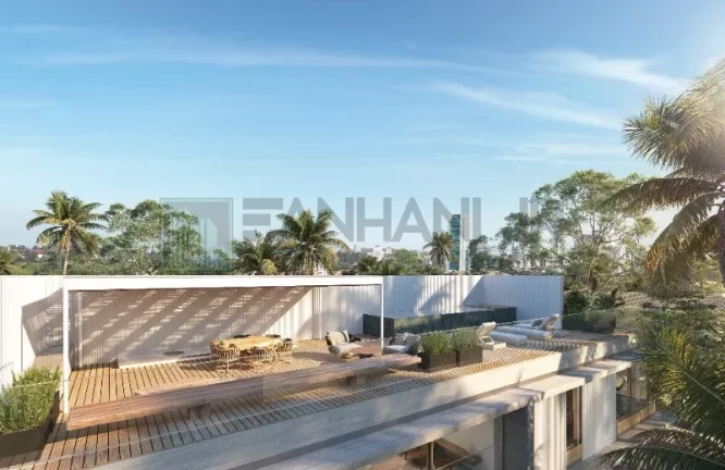 Imagem Descubra o seu refúgio de tranquilidade e sofisticação no coração de São Paulo! Esta casa garden deslumbrante, projetada pelo renomado Studio MK27 -