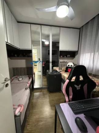 Imagem Lindo Apartamento à Venda, Condomínio Domo Life, com 3 Dormitórios, sendo 1 suíte master com closet, Varanda Gourmet, 2 vagas, Centro, São Bernardo do Campo