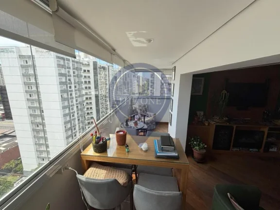 Imagem Apartamento à venda em Indianópolis, São Paulo-SP: 4 quartos, 4 suítes, 2 salas, 6 banheiros, 3 vagas de garagem!
