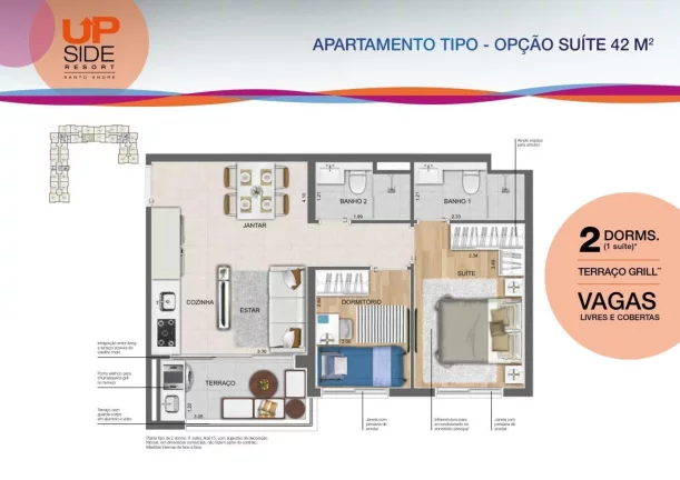 Imagem Apartamento para Venda em Santo André / SP no bairro Vila Homero Thon