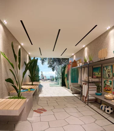 Imagem Flats Studio pé na areia no bairro do Jardim Oceania / Bessa - FL0636