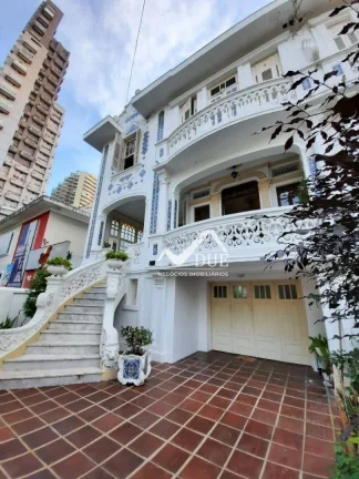Imagem Sobrado com 4 dormitórios à venda, 280 m² por R$ 1.915.000 - Pompéia - Santos/SP