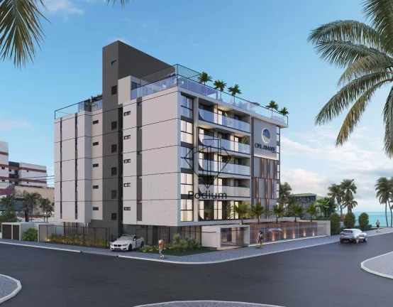 Imagem Flats térreo com área Garden privativa a poucos metros da praia de Manaíra - FL0453