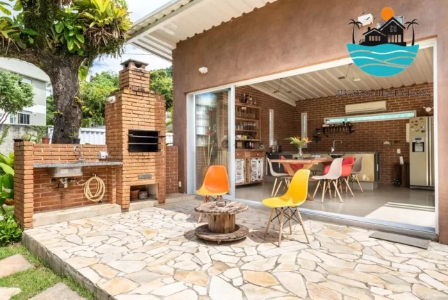 Imagem Casas para Alugar Temporada Juquehy - (Canto direito) pertinho da praia, 5 suítes, máx. 12 pessoas | Juquehy Imobiliária