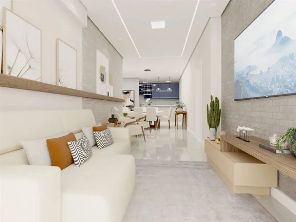 Imagem APARTAMENTO COM 102.48 m² - CENTRO - MONGAGUA SP