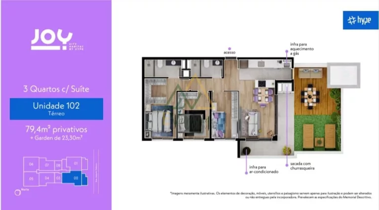 Imagem RESIDENCIAL JOY CITY HABITAT