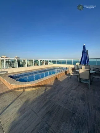 Imagem Apartamento com 3 dormitórios à venda, 136 m² por R$ 800.000 - Vila Guilhermina - Praia Grande/SP