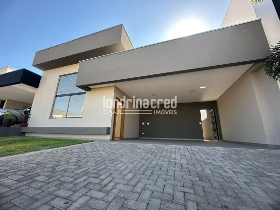 Imagem Casa à venda, Condomínio Santa Regina, 3 quartos, 3 suítes, 4 Vagas, piscina, Indústrias Leves, Londrina, PR