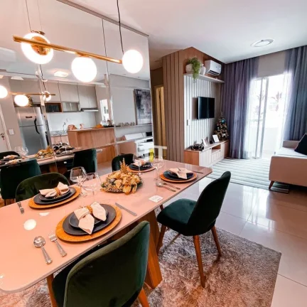 Apartamento de 60m2 com 2 dormitórios, sendo 1 suíte em Franca/SP